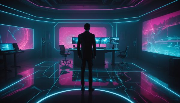 Création d univers virtuels par projection laser