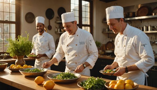 La cuisine du soleil enchante tous les convives ravis