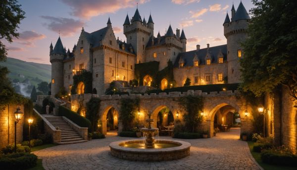 Les châteaux historiques accueillent des soirées magiques