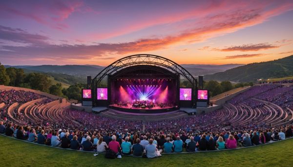 Où organiser un show spectaculaire en plein air ?