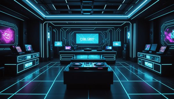 Quels sont les types d'animations visuelles en club ?