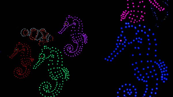 Quelles sont les couleurs et les formes les plus adaptées à un spectacle laser ?